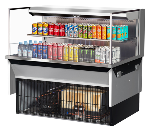 Turbo Air TOM-48L-UF-S-2SI-N 47 3/8" Refrigerated Display Case