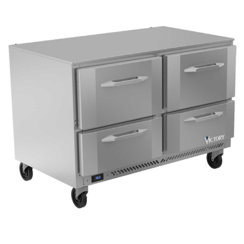 Victory VURD48HC-4 48" Solid Door Undercounter Refrigerator