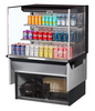 Turbo Air TOM-36L-UF-W(B)-3SI-N 35 7/8" Refrigerated Display Case