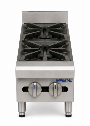 Imperial IHPA-2-12 12" Gas Countertop Hot Plate