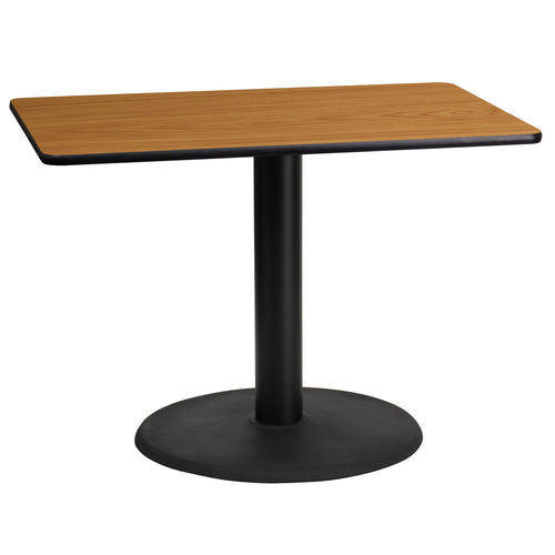 Flash Furniture XU-NATTB-2442-TR24-GG Dining Table