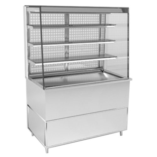 RPI VIAS3-34-R-SL-SC-INS 44 1/4" Refrigerated Display Case