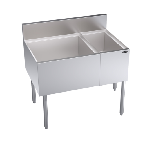 Krowne KR24-M36L 36" Underbar Ice Bin / Cocktail Station