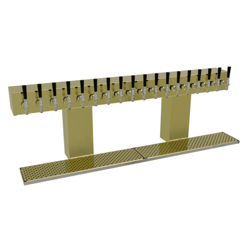 Glastender BRT-18-PB 56" Draft Beer Tower