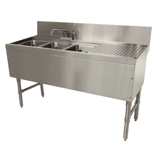 Advance Tabco PRB-24-53L 60" Underbar Sink