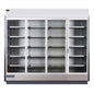 Axis KGV-MR-4-S 99 3/8" 4 Section Refrigerated Merchandiser