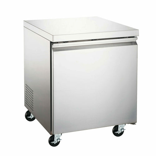 Omcan 50054 27" Solid Door Undercounter Refrigerator