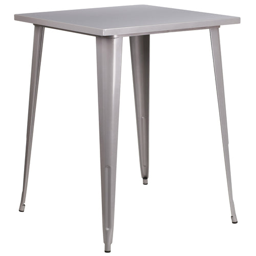 Flash Furniture CH-51040-40-SIL-GG Dining Table