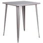 Flash Furniture CH-51040-40-SIL-GG Dining Table