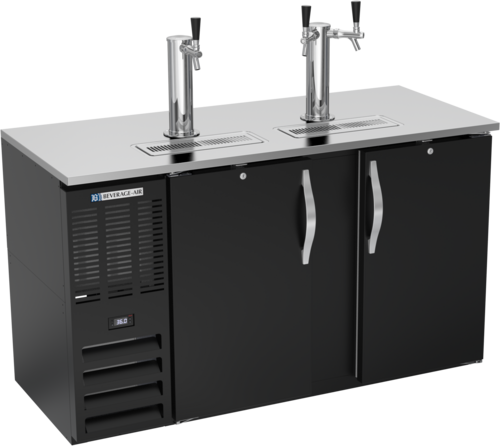 Beverage-Air DDN58HC-B 58" Draft Beer Cooler