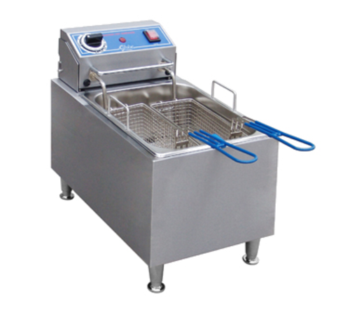 Globe PF16E 15 1/4" 15 lb Electric Countertop Fryer
