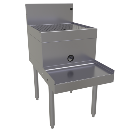 Glastender DBSB-18 18" Underbar Ice Bin / Cocktail Station