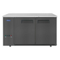 Atosa SBB59GRAUS2 57 3/4" Solid Door Back Bar Cooler