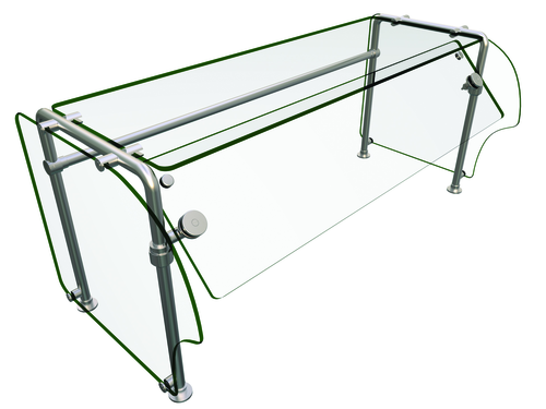 Hatco ES90-48" Sneeze Guard