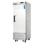 Everest EBR1 27" 1 Section Solid Door Reach-In Refrigerator
