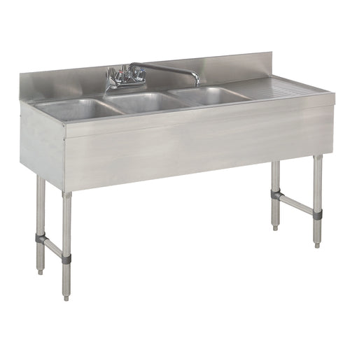 Advance Tabco SLB-43L-X 48" Underbar Sink