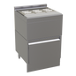 Glastender E-ICP-24 24" Underbar Ice Bin / Cocktail Station