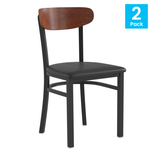 Flash Furniture 2-XU-DG6V5BV-WAL-GG 17" Dining Chair