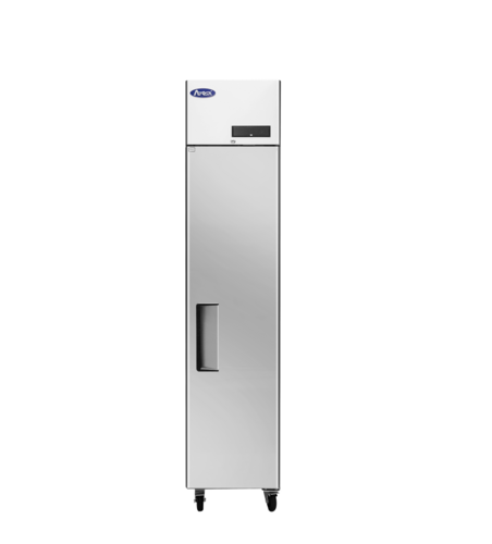 Atosa MBF15RSGRL 17 3/4" 1 Section Solid Door Reach-In Refrigerator
