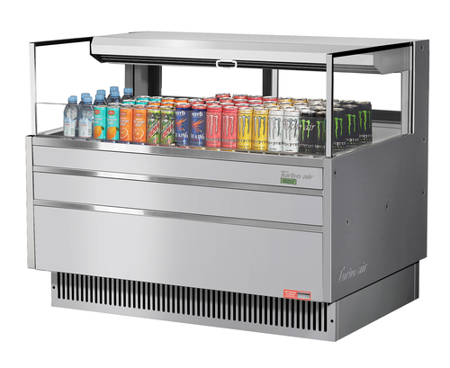 Turbo Air TOM-48L-UFD-S-1S-N 46 3/4" Open Air Merchandiser