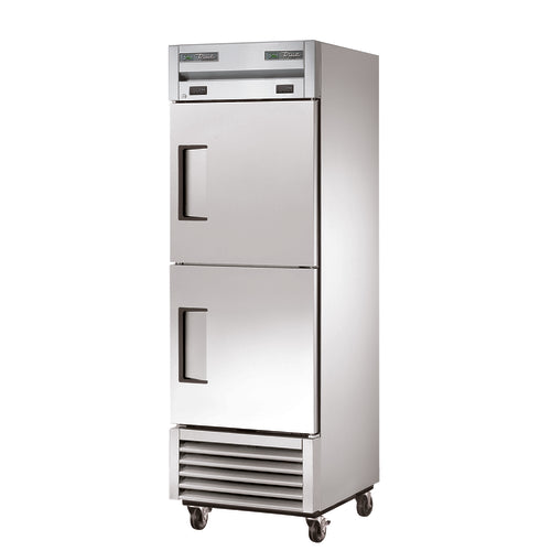 True T-23DT-HC 27 1/8" 1 Section Solid Door Reach-In Refrigerator Freezer