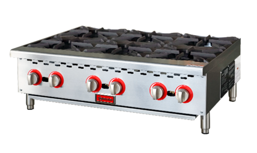 Omcan 47381 36" Gas Countertop Hot Plate