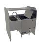 Glastender PSD-42R 42" Underbar Ice Bin / Cocktail Station
