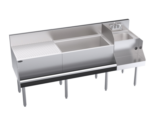 Krowne KR24-W72A-10 72" Underbar Ice Bin / Cocktail Station