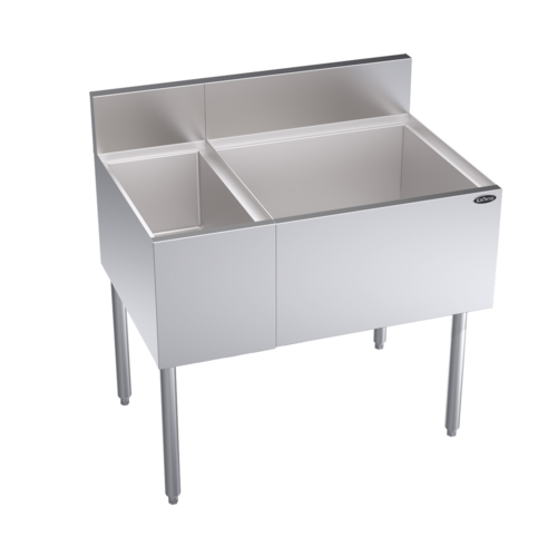 Krowne KR24-M36R-10 36" Underbar Ice Bin / Cocktail Station