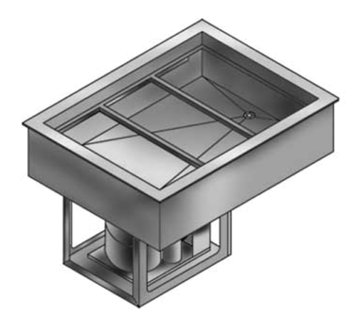 Wells RCP-143 17 3/8" Drop-In Food Well