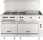 Vulcan EV60SS-6FP24G240 60" Electric Restaurant Range
