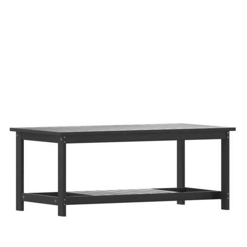 Flash Furniture JJ-T14022-BK-GG 23 1/4" Patio Table