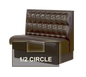 DM Seating DBS-36T-12 Booth