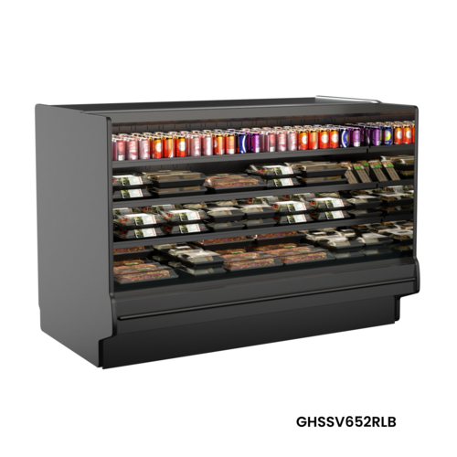 Structural Concepts GHSSV652RLB 75 3/8" Refrigerated Display Case