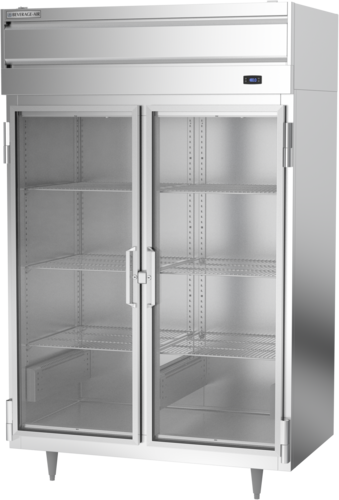 Beverage-Air PH2-1BG 52 1/8" 2 Section Heated Holding Cabinet
