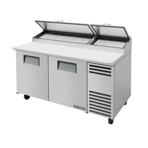 True TPP-AT-67-HC 67 3/8" 2 Doors Pizza Prep Table