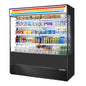 True TOAM-72GS-HC~TSL01 72" Open Air Merchandiser