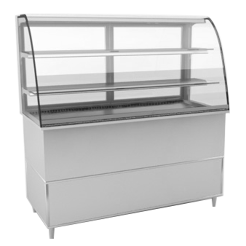 RPI VICD4-27-R-CV-SC-INS 57 1/8" Refrigerated Display Case