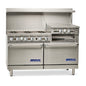Imperial IR-6-RG24-C-XB 60" 6 Burner Gas Restaurant Range