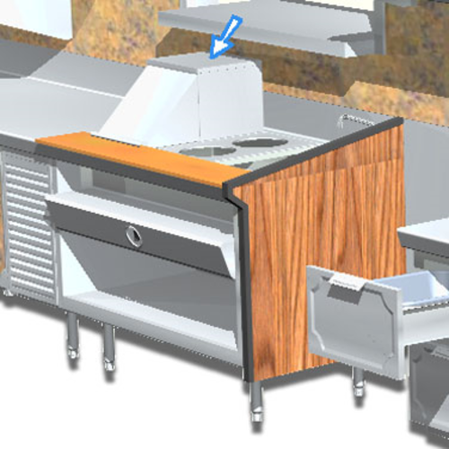 La Rosa L-90170-D Stainless Steel Steam Table Pan Cover