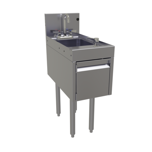 Glastender DHSB-12 12" Underbar Sink