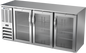 Beverage-Air BBN72HC-FG-S 72" Glass Door Back Bar Cooler