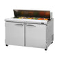 Turbo Air PST-48-N 48 1/4" 2 Doors 12 Pan Sandwich / Salad Prep Table