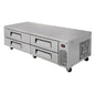 Turbo Air TCBE-82SDR-N 83 5/8" Chef Base