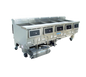 Ultrafryer B-P20-20-5-UC 107 1/4" (5) 125 lb Gas Fryer Battery