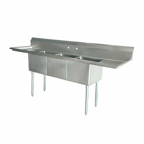 Omcan 43763 90" Compartment Sink