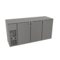 Glastender C2FB72 72" Solid Door Back Bar Cooler