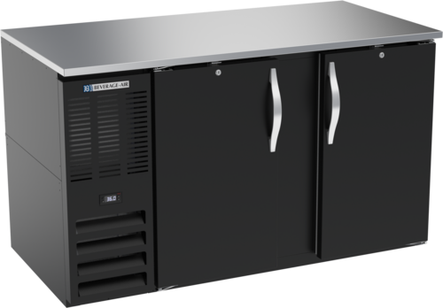 Beverage-Air BB58HC-B 58" Solid Door Back Bar Cooler