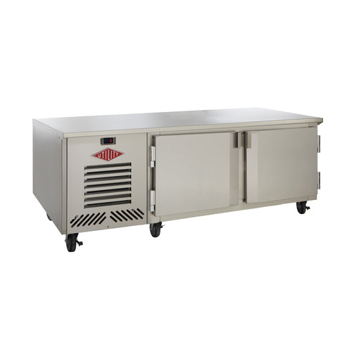 Utility Refrigerator PT-CHR-50-2S-2S-N-EM 68" Solid Door Undercounter Refrigerator