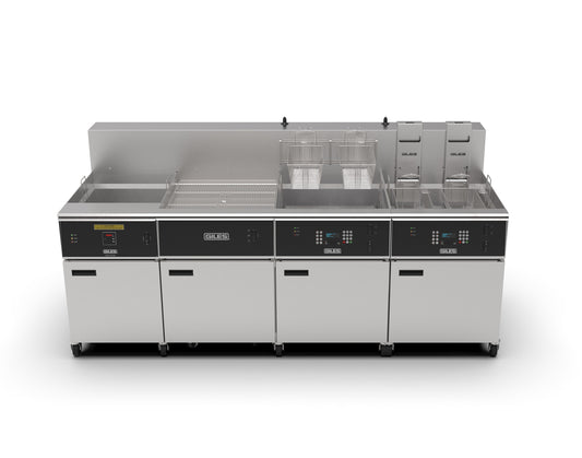 Giles EOF-BIB/FFLT/24/24 97 1/2" Electric Countertop Fryer